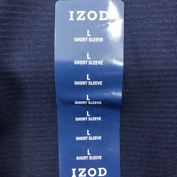 Mens Short Sleeve Izod Polo Shirt Size Large - Picture 6 of 6